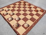 STOA-Games Dámajáték óriás Játék + játéktér: banner (180x180cm)