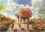 Educa - Puzzle Carrying Flowers - 1 000 piese