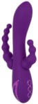 CalExotics Long Beach Bootylicious újratölthető tripla karos csikló, hüvely és anál vibrátor