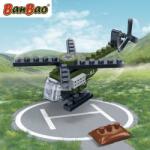 BanBao Мини Конструктор, BanBao, Военен хеликоптер, 29 части (B7212)