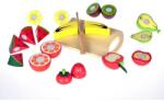 Tooky toys Плодове за рязане в щайга, голям комплект (tki014)