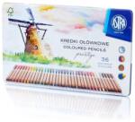 Astra Цветни моливи от кедрово дърво в метална кутия Астра Престиж 36 цвята (as312117003)