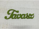  Fa "Tavasz" felirat oliva 15cm - csinaldmagadshop