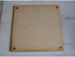  Natúr fa - Szalvéta méretű lap 16x16cm - csinaldmagadshop