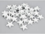  Fehér fa csillag vastag 3cm 40db/csomag - csinaldmagadshop