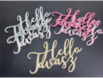  Hello tavasz feirat krém 12*19cm