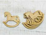  Natúr fa - Hintaló 8, 5x10, 4cm 5db/csomag - csinaldmagadshop