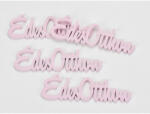  Fa "Édes Otthon" felirat pink 15cm 4db/csomag - csinaldmagadshop