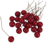  Drótos bogyó piros 24db/csomag