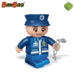 BanBao Конструктор, BanBao, Мини фигурка, Полицай, 4 см (B7223)