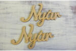  Natúr fa - Nyár felirat 2db/csomag - csinaldmagadshop