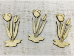  Natúr fa - Tulipán 7cm 3db/csomag - csinaldmagadshop