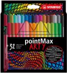 STABILO Комплект флумастери, Stabilo, pointMax Arty, 32 цвята (ST488/32-1-20)