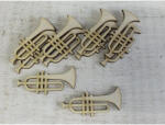  Trombita 6cm 10db/csomag - csinaldmagadshop