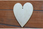 Natúr fa - Szív 15cm - csinaldmagadshop