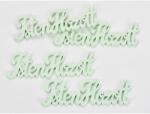  Fa "Isten Hozott" felirat menta 15cm 4db/csomag - csinaldmagadshop