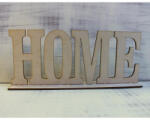  Natúr fa - "Home" felirat talppal 25cm - csinaldmagadshop