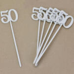  Beszúrható számok 50-es fehér 6db/csomag - csinaldmagadshop