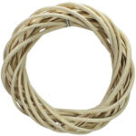  Vessző koszorú krém 20cm - csinaldmagadshop