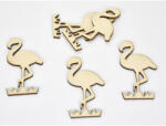  Natúr fa - Flamingó 8cm 5db/csomag - csinaldmagadshop