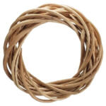  Vessző koszorú natúr 15cm - csinaldmagadshop - 890 Ft