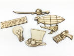  Natúr fa - STEAMPUNK csomag 6db/csomag - csinaldmagadshop