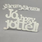  Fa "Jó, hogy jöttél! " felirat koszorúra fehér 9x14, 5cm 3db/csomag - csinaldmagadshop