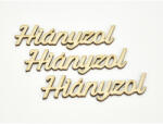  Natúr fa - "Hiányzol" felirat 3db/csomag - csinaldmagadshop