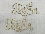  Te & Én" felirat 12cm 2db/csomag - csinaldmagadshop