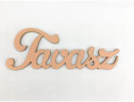  Fa "Tavasz" felirat lazac 15cm