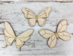  Natúr fa - Lepke szett 8cm 3db/csomag - csinaldmagadshop