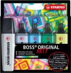STABILO Комплект текст маркери, Stabilo, Boss Original Arty Cool Colors ST70/5-02-2-20, 5 цвята (ST70/5-02-2-20)