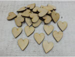  Natúr fa - Szív 30db/csomag - csinaldmagadshop