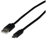 EFB-Elektronik EBUSBC-USB20AK. 1 USB-A apa - USB-C apa 2.0 Adat és töltőkábel - Fekete (1m) (EBUSBC-USB20AK. 1) (EBUSBC-USB20AK.1)