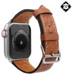 GIGAPACK GP-149384 Apple Watch Ultra 2 49mm / Watch Series 9 45mm / Watch Series 3 42mm világosbarna bőr óraszíj (GP-149384)