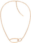 Calvin Klein Colier fermecător din bronz Sculptural 35000355