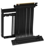 Deepcool PCI-E Riser kábel - VERTICAL GPU BRACKET (PCIe 4.0, 90 fokos konzol) (VERTICAL GPU BRACKET)