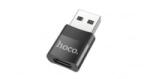 hoco. UA17 Type-C - USB OTG adapter fekete (UA17TYPECUSB) (UA17_TYPEC_USB)