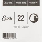 Elixir Nanoweb Phosphor Bronze Single . 022
