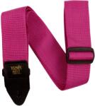 Ernie Ball Polypro Strap Raspberry & Black