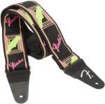 Fender Neon Monogram Strap Yellow/Pink
