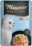 Miamor 24x100g Miamor finom tonhalfilék szószban nedves macskatáp