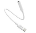 hoco. LS30 audió adapter (Type-C, - 3.5mm jack aljzat) FEHÉR (LS30)
