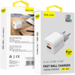 Blavec fali töltő BC4 GaN - USB + Type-C - 35W 3A (TCBC4G-UCW353A) fehér