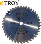 TROY Циркулярен диск / Диск за циркуляр за дърво 60 зъба 255 мм / Troy 25206 / (T 25206)
