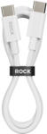 ROCK Cable P8 Basic sorozat - Type C to Type C - PD 60W 3A 1 méter fehér