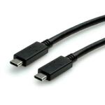 Roline Кабел Roline S3521, USB 3.1 type C към USB 3.1 type C, 1m, черен