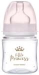 Canpol babies Canpol babies, EasyStart, Royal Baby, biberon cu gatul larg, roz, 120 ml