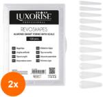 Luxorise Set 2 x 120 Tipsuri Reutilizabile Revomax Pro Tips Luxorise, Migdala (TOT-2xTBY-L2430)