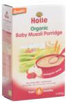 Holle Baby Musli Organic Eco, Holle Baby, cu Fulgi Integrali de Grau, 250 g